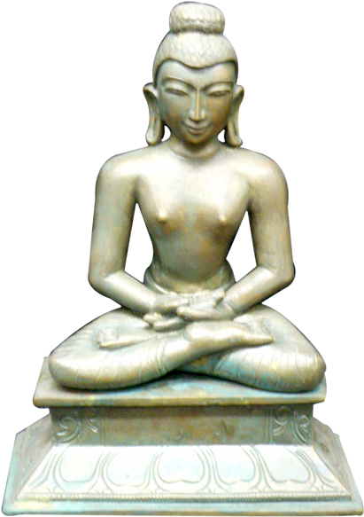 Sitting Budha - Statue (600x597), Png Download
