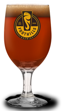 Foothills Tulip Glass - Foothills People's Porter - 6 Pack, 12 Fl Oz Bottles (387x382), Png Download