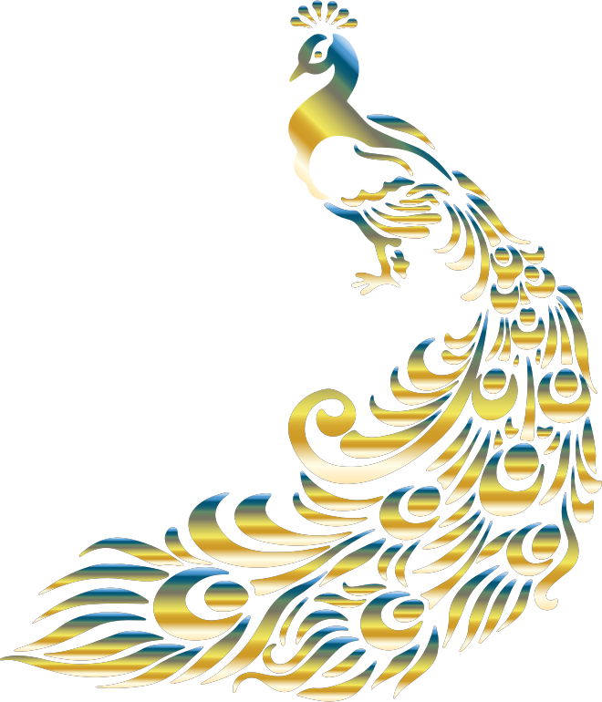Medium Image - Transparent Background Peacock Clip Art (660x770), Png Download