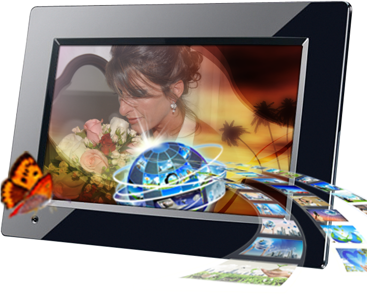 Digital Photo Frame - 免費電視電影下載王 [book] (720x720), Png Download