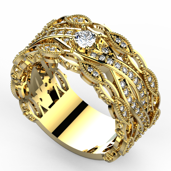 Ladies Fancy Ring - Product (550x550), Png Download