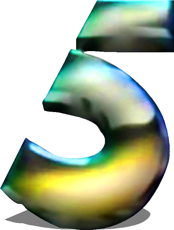 Abc Numerical 5 3d Logo - Portable Network Graphics (943x960), Png Download