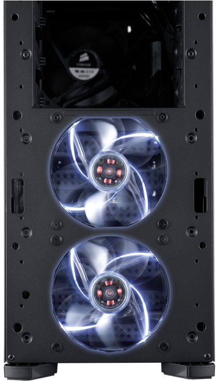 Corsair Cc 9011012 Ww Carbide Series 500r Mid Tower - Corsair 500r Black Atx Mid Tower Case (507x800), Png Download