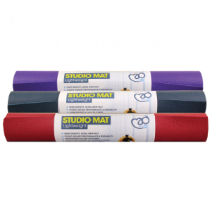 Studio Yoga Mat Lightweight- 3mm Στρώματα Yoga - Studio Yoga Mat 3mm - Orange (300x400), Png Download