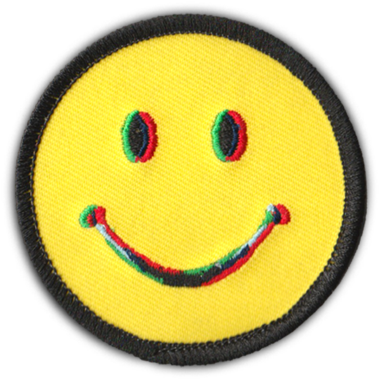 Download Hd D Smiley Patch The Parlour Collective Smiley Face 3d Png Transparent Png Image Nicepng Com