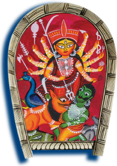 Berger Priyo Pujo - Gif (380x540), Png Download