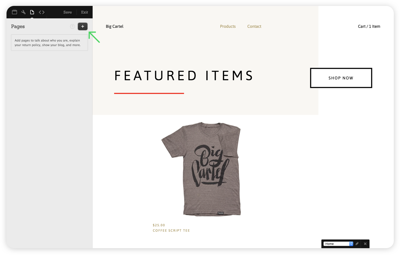 Bigcartel Themes Custom (1440x912), Png Download