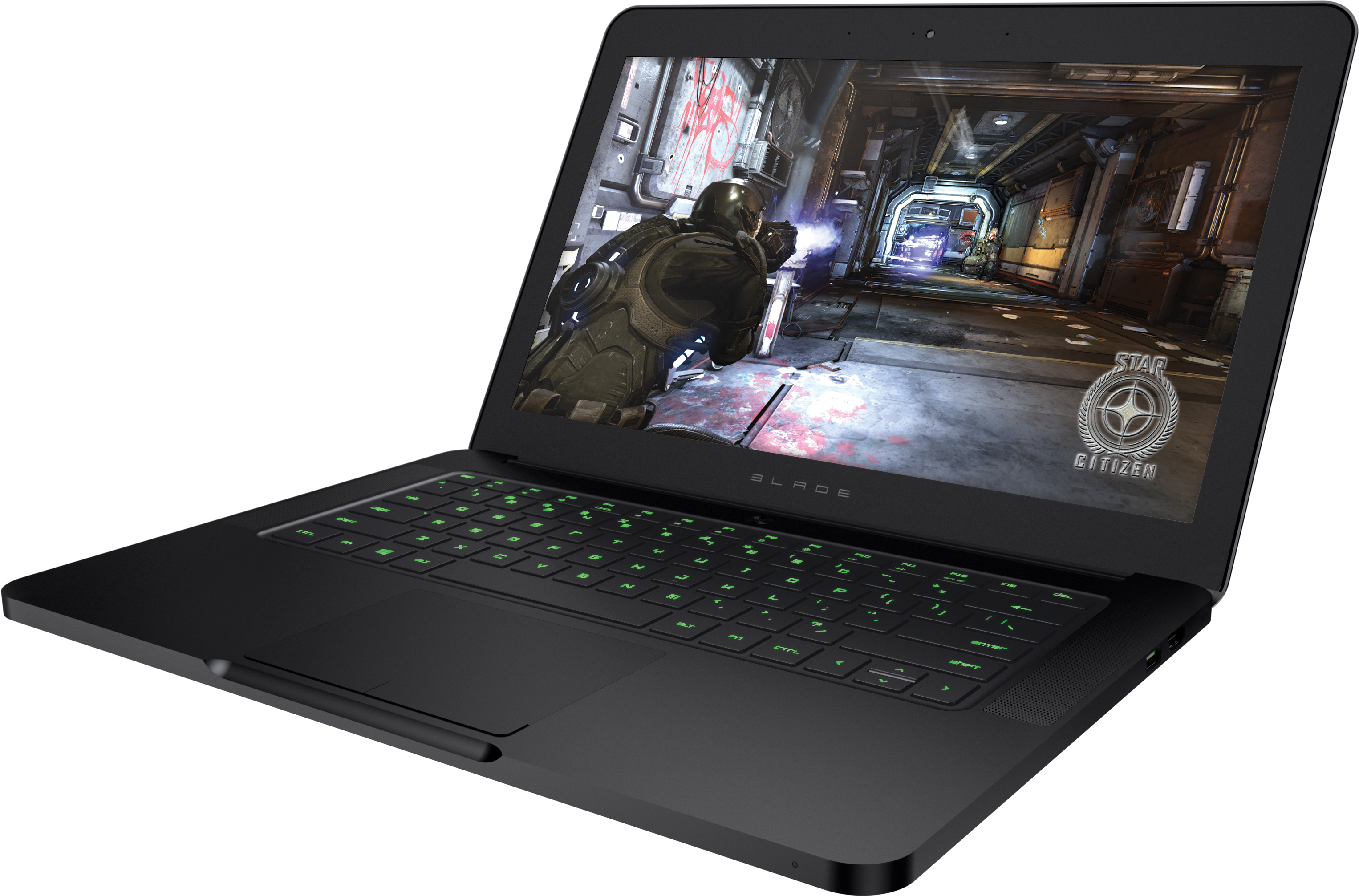 Gaming Laptop Png - 2015 Razer Blade I7-4720hq 2.6-3.6ghz 3g 970m 8g Ram (3840x2160), Png Download