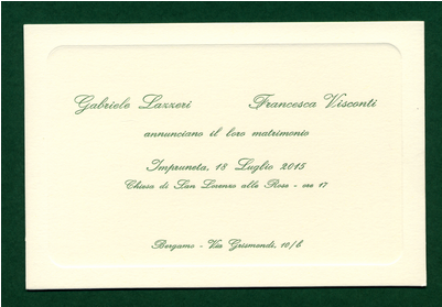 Wedding-cards With An Embossed Border - Diploma (400x400), Png Download