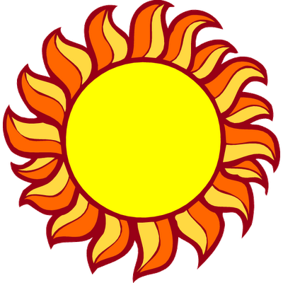 The Sun Clipart 2 - Sun Clipart (400x400), Png Download