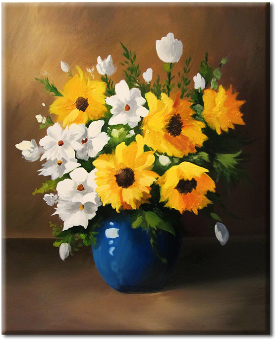 Sun Flowers - Bouquet (600x750), Png Download