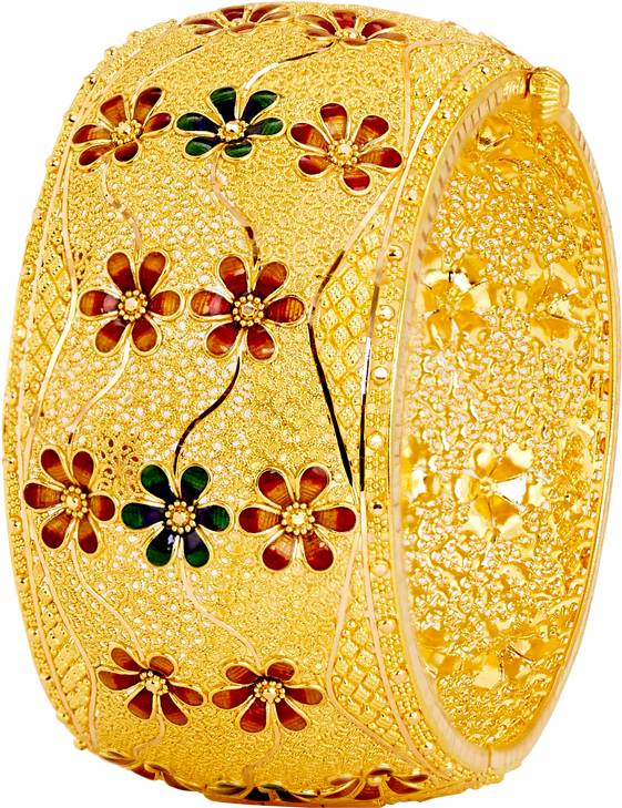 Bangles - Kolkata Gold Bangles Designs (1200x1200), Png Download
