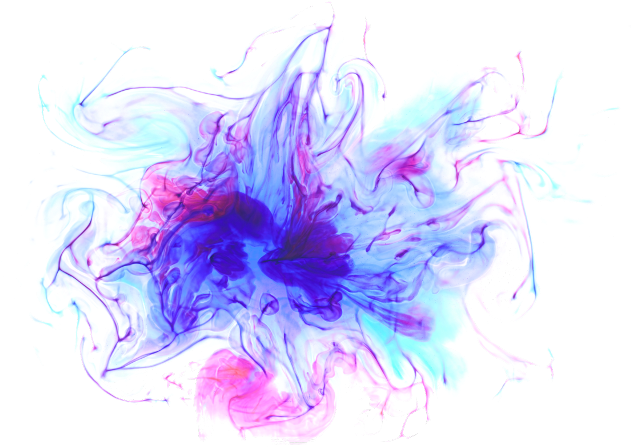 Efecto Humo De Colores Png (634x480), Png Download