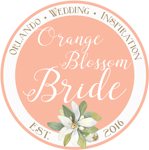 Obb Orlando Wedding Inspiration Icon - Orange Blossom Bride (600x590), Png Download