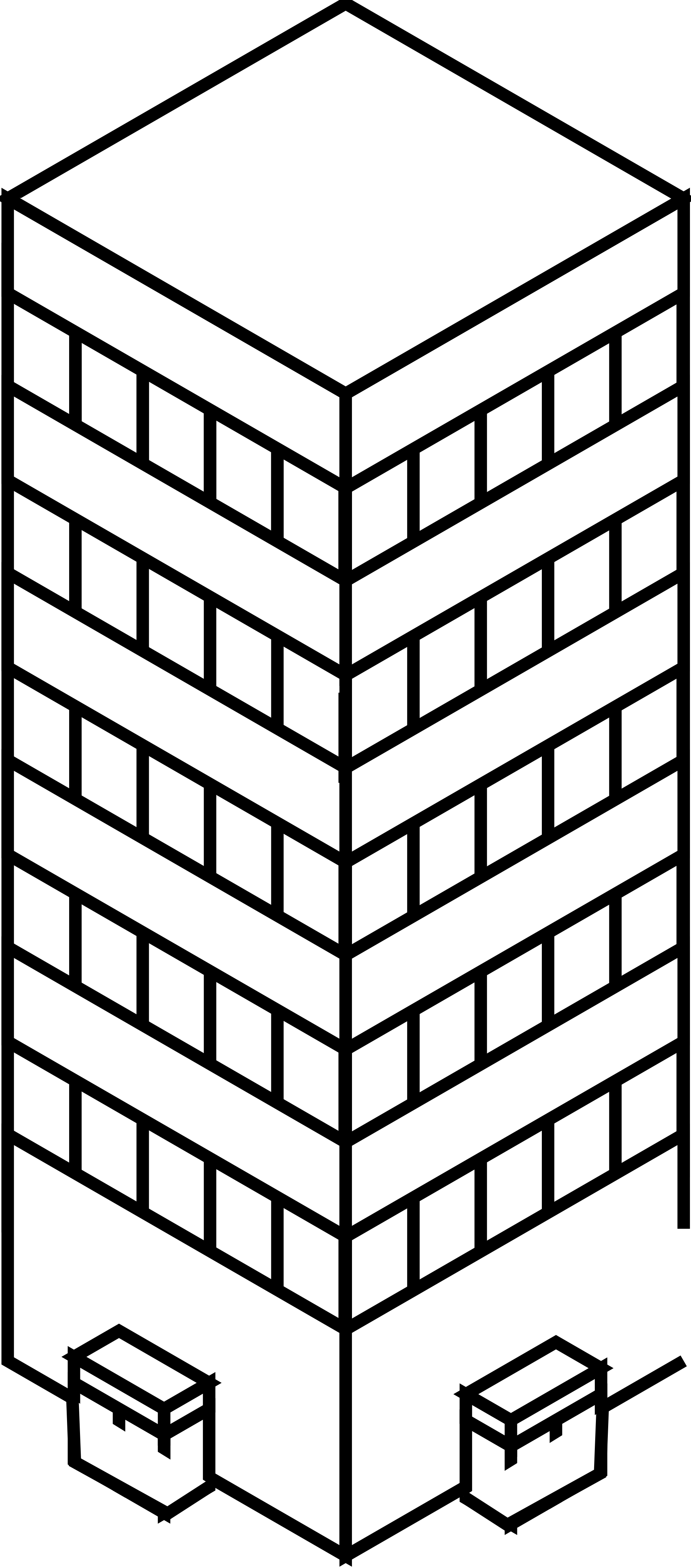 Download HD Skyscraper Clipart City Line - Building Clip Art Black And ...