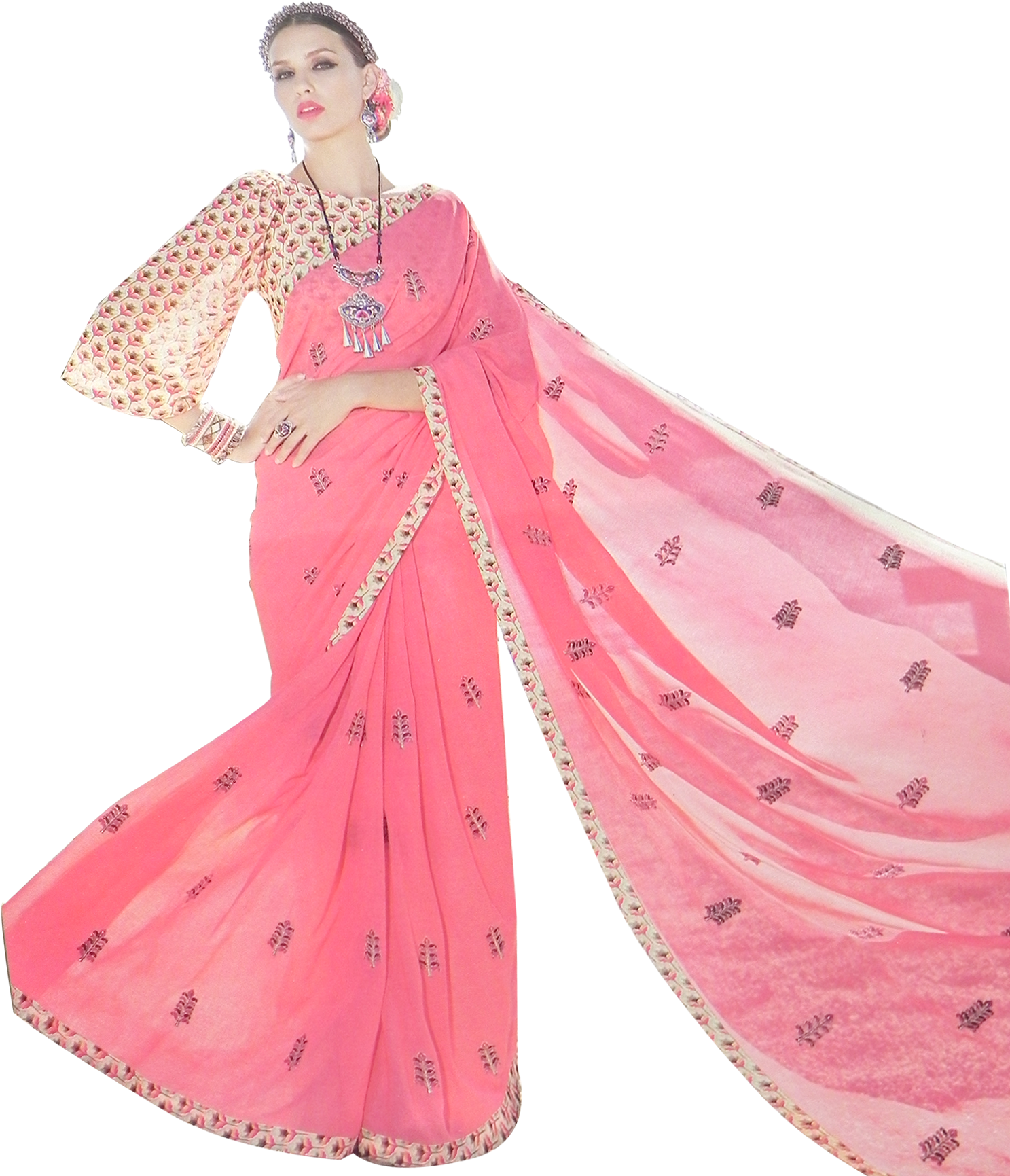 Sari (1600x1800), Png Download