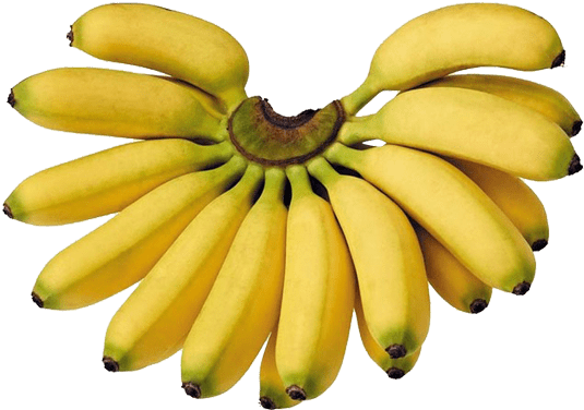 Bananas- Lady Finger - Lady Finger Banana Png (600x600), Png Download