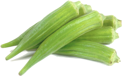 Okra Frozen - Ladies Fingers (500x250), Png Download