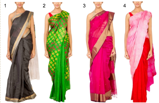 Traditional Saree Collection - Indian Wedding Clothes (535x348), Png Download