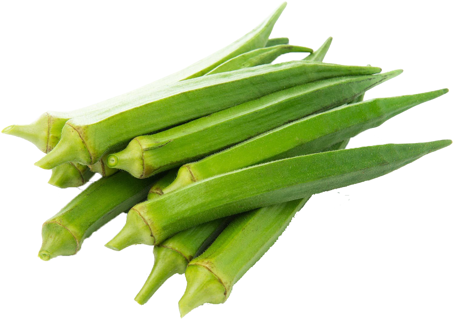 Lady Finger بھنڈی - Okra Vegetables (1600x1067), Png Download