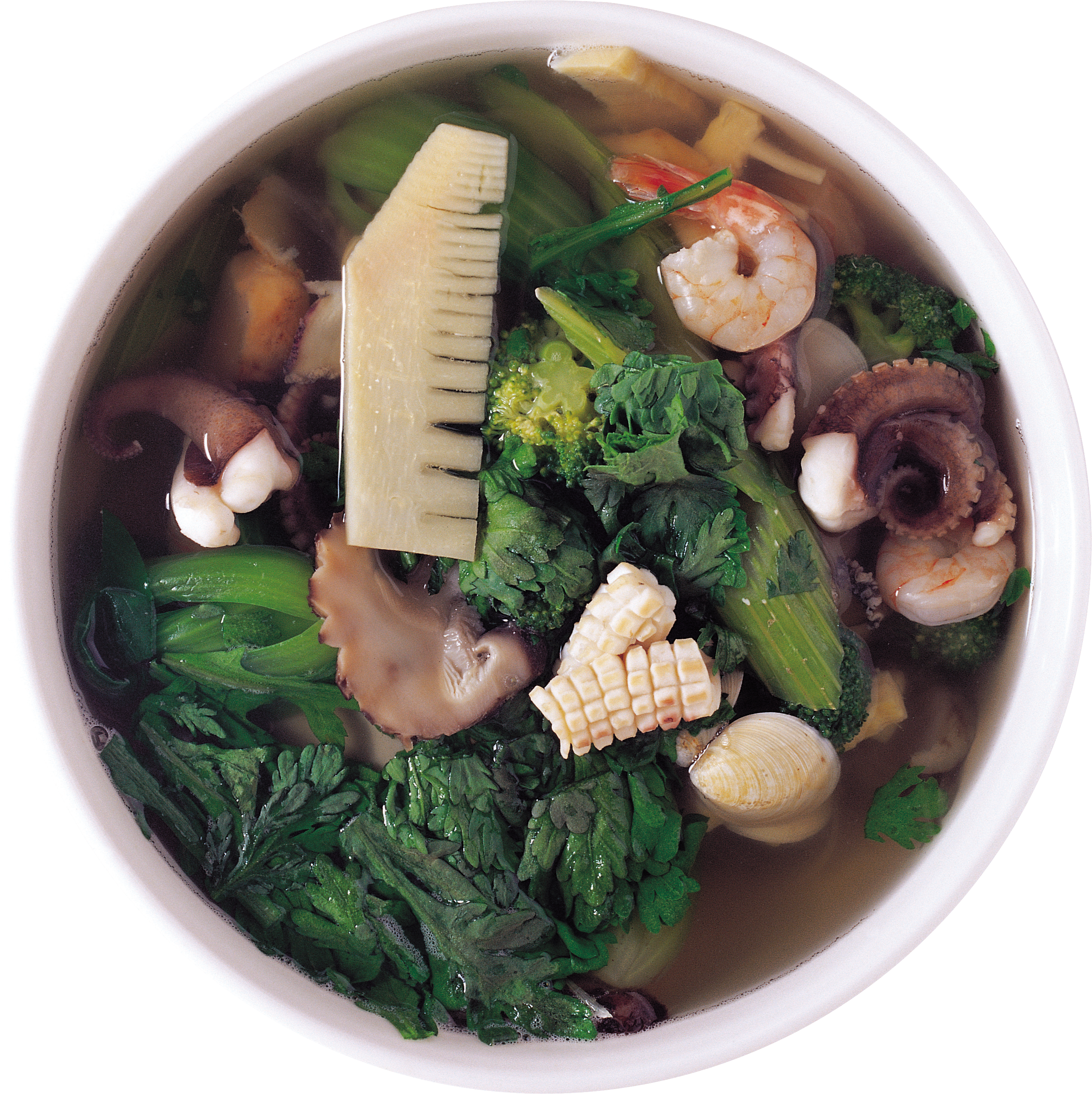 Soup Png - Seafood (2862x2865), Png Download