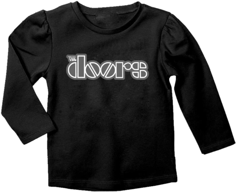 Logo Toddler Long Sleeve T Shirt - Doors (480x480), Png Download