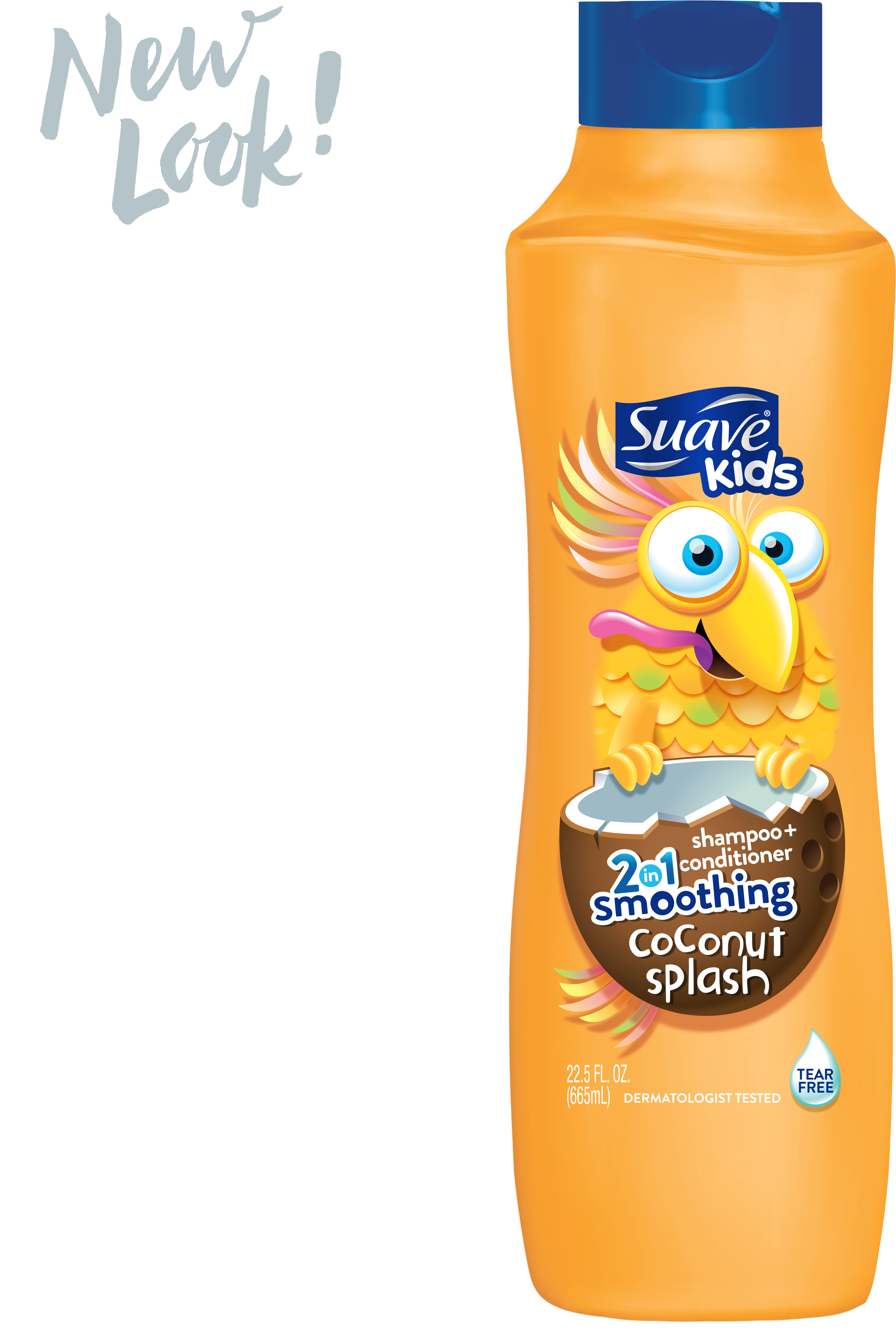 Suave Kids Cowabunga Coconut Smoothers 2 In 1 Shampoo - Suave Kids 2 In 1 Smoothing Coconut Splash (5000x5000), Png Download