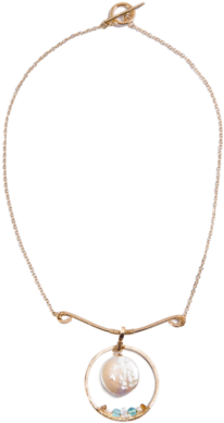 Moon Goddess Necklace In Gold - Purple Necklace Serpenti Collection Bulgari (550x440), Png Download