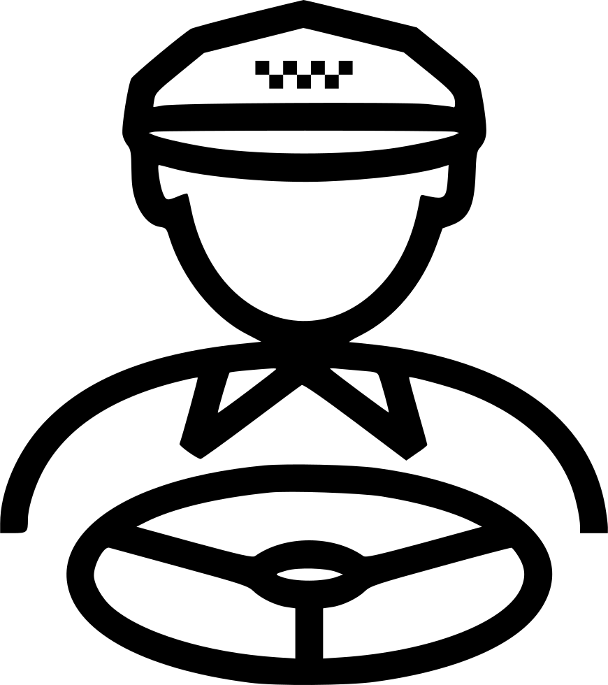 Cab Driver Comments - Icon (870x980), Png Download