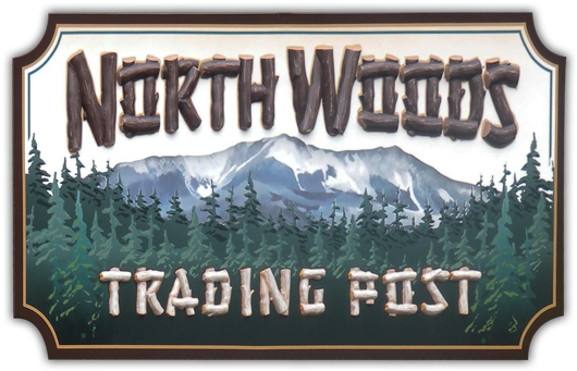 North Woods Trading Post - Maine (537x350), Png Download