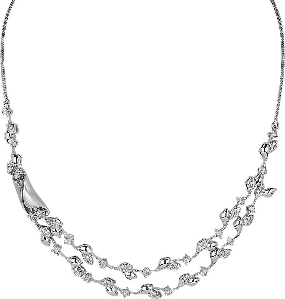 Orra Platinum Necklace - Platinum Necklace (1200x1000), Png Download