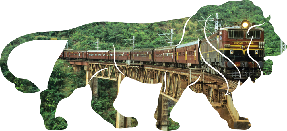 Free Indian Train Png - Make In Indian Railways (1000x457), Png Download