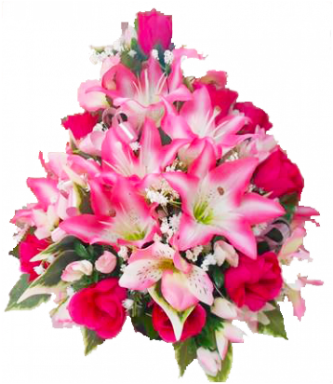 Sympathy Basket - Funeral Flowers Png (780x975), Png Download