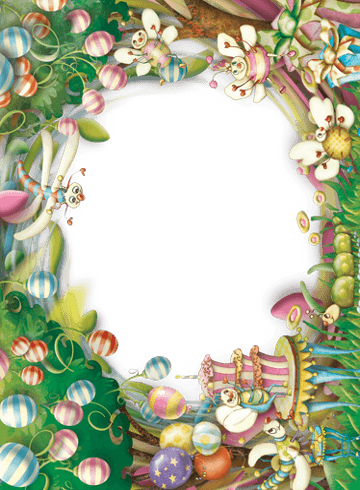 Birthday Frames - Birthday Backgrounds For Girls (360x490), Png Download