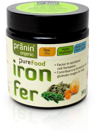 Pranin Purefood Iron - Purefood Iron, 30g (30 Days) (600x600), Png Download