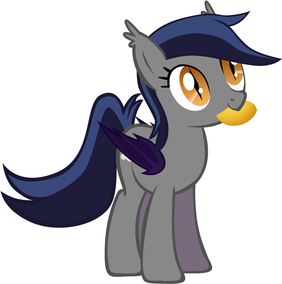 Zee66, Bat Pony, Cute, Death Stare, Fruit, Mango, Mouth - Mlp Bat Pony Cute (1120x1024), Png Download