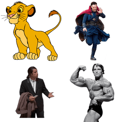 At The Movies - Black And White Arnold Schwarzenegger (400x400), Png Download