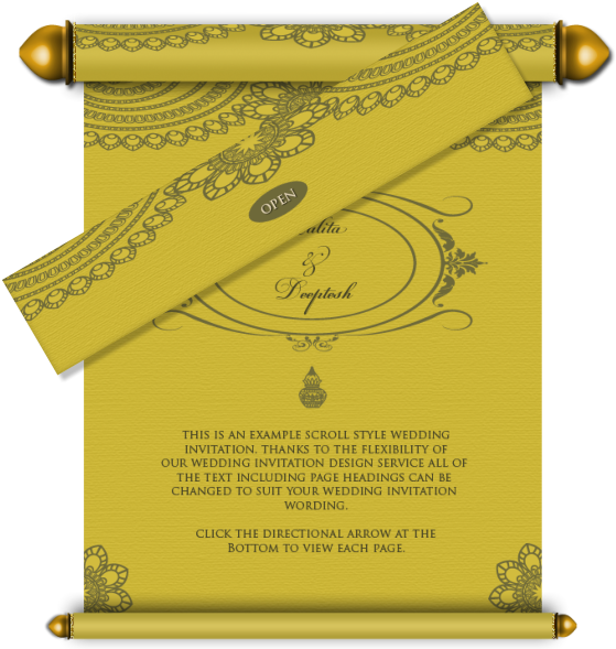 Wedding Invitation Stationery Personalised Butterfly - Royal Muslim Wedding Card (574x589), Png Download