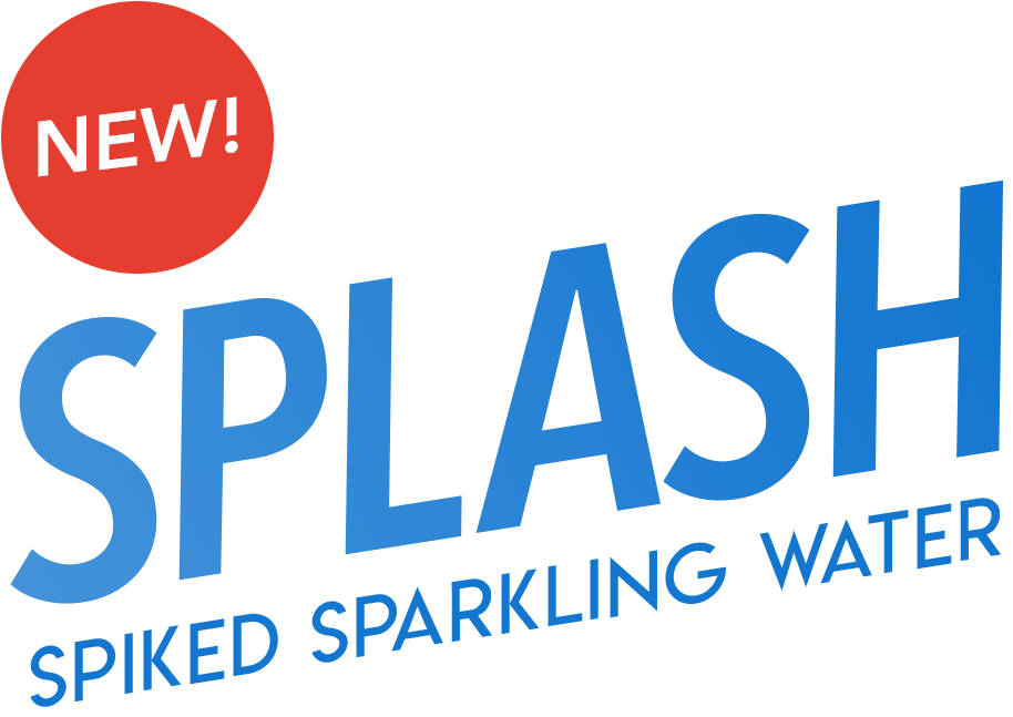 Splash Spiked Sparkling Water (940x654), Png Download