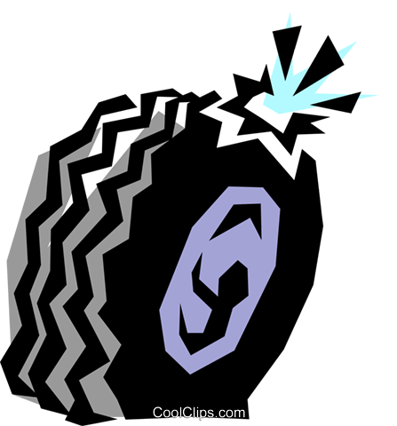 Flat Tire Royalty Free Vector Clip Art Illustration - Flat Tire Clipart (447x480), Png Download