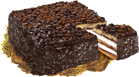 Black Forest Cake - Top N Town Ice Cream Cake (600x300), Png Download
