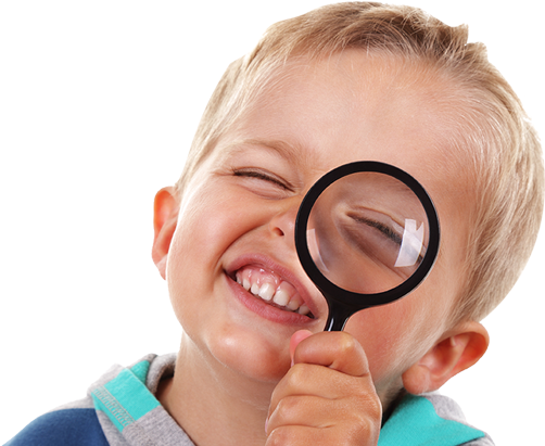 Amazed By Science - Amazed Kid Png (538x410), Png Download
