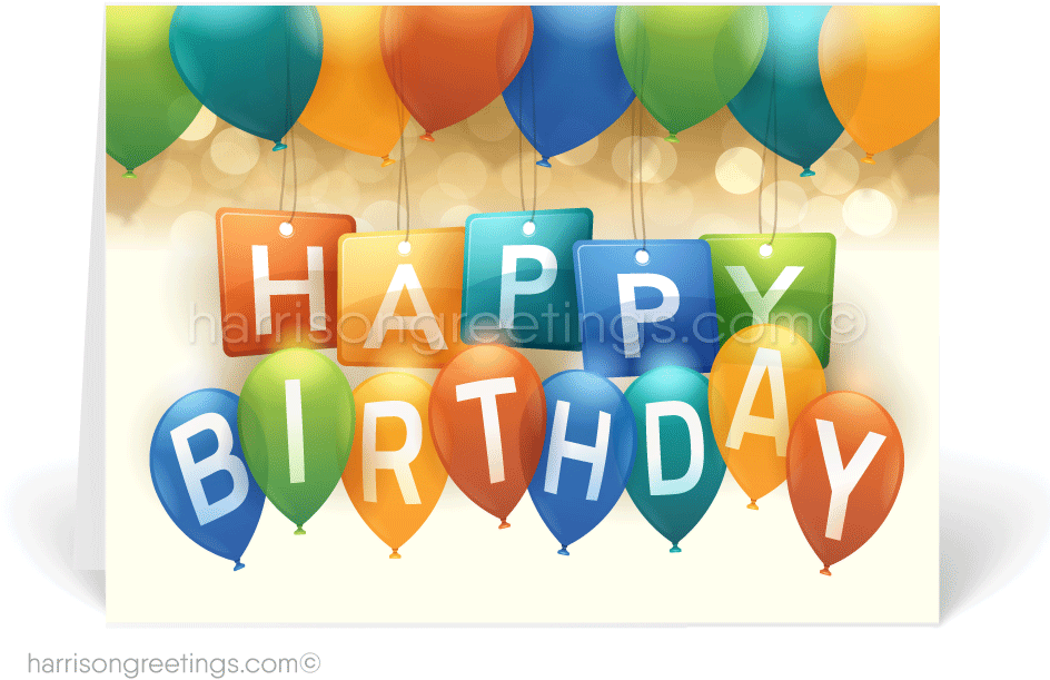 Contemporary Happy Birthday Greeting Cards - Birthday (946x704), Png Download