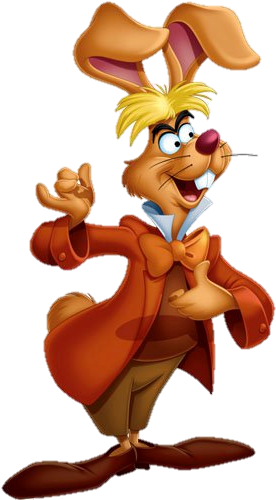 March Hare Animated - Alice In Wonderland Disney March Hare (500x500), Png Download