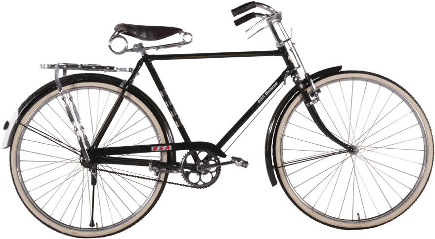 Bsa Roadsters - Hero Old Model Cycle (900x550), Png Download