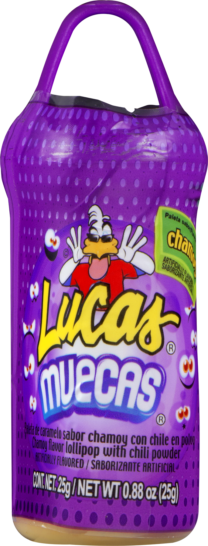 Lucas Muecas Lollipop, Mango Flavor, With Chili Powder (685x1800), Png Download