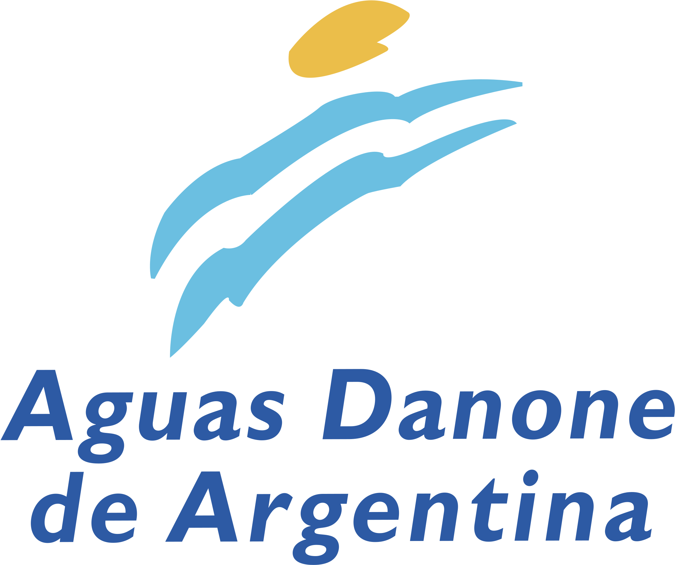 Aguas Danone De Argentina Logo Png Transparent - Aguas Danone Logo Png (2400x2400), Png Download