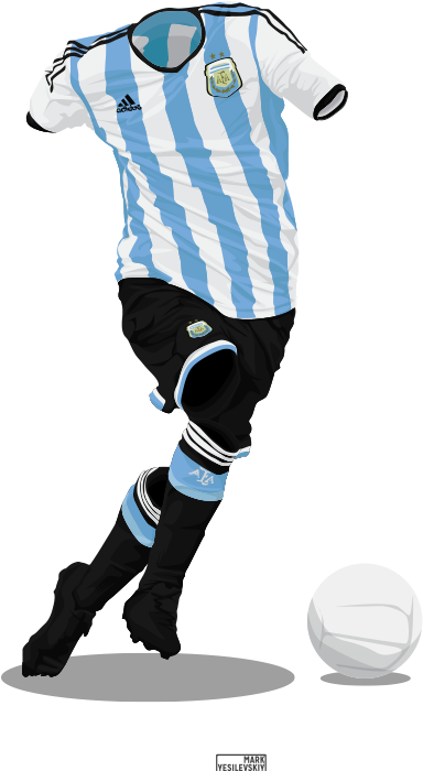 Argentina-2014 - Argentina Player Photo Png (630x819), Png Download
