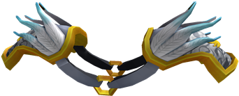 Winged Pauldrons Of Achievement - Roblox Pauldrons (420x420), Png Download