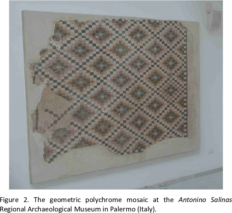 The Bichrome Opus Tessellatum Mosaic At The Antonino - Ben & Jerry's (744x730), Png Download